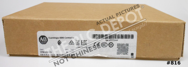 SEALED Allen Bradley 1756-L81ES /B *GENUINE USA-NOT CHINESE* #816