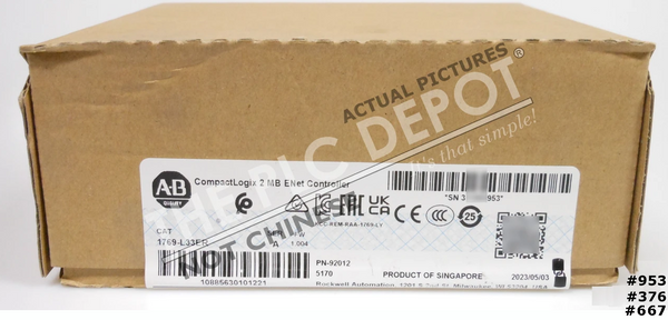 NEW SEALED Allen-Bradley 1769-L33ER *REAL US SELLER* NOT CHINA #QTY