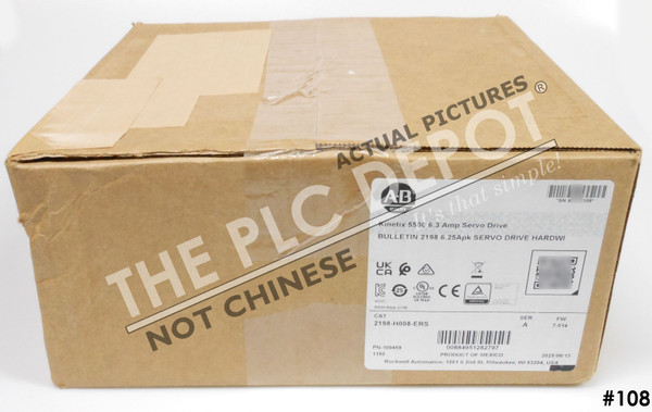 Sealed Allen Bradley 2198-H008-ERS Kinetix 5500 [REAL US SELLER] #108