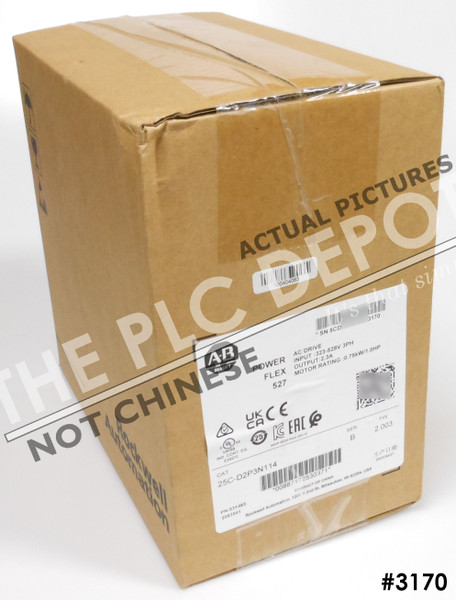 SEALED! Allen Bradley 25C-D2P3N114 AC DRIVE 1HP [REAL US SELLER] #3170