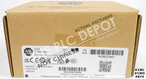 2025 SEALED Allen Bradley 1769-PB4 COMPACTLOGIX POWER SUPPLY [ REAL US SELLER ] #QTY