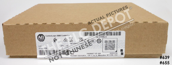 SEALED Allen Bradley 1756-L81E /B 2025 ControlLogix [REAL US SELLER] #QTY