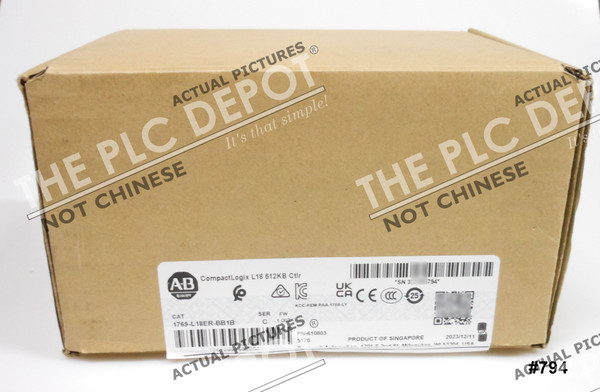 2023 Allen Bradley 1769-L18ERM-BB1B /C [ REAL US SELLER ]#794