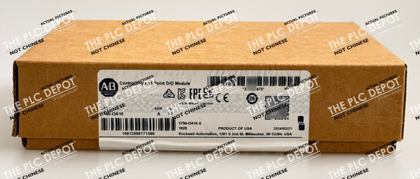 2024 SEALED Allen Bradley 1756-OA16 ControlLogix AC Output 0A16 74-265V