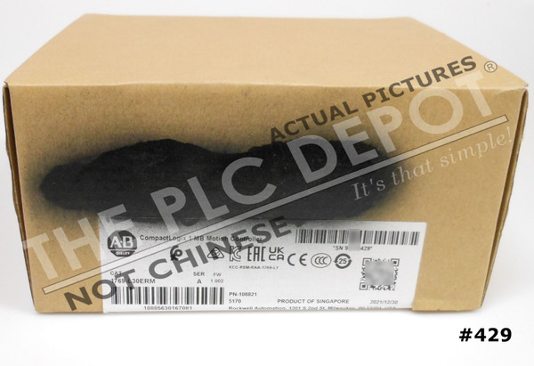 2021 SEALED Allen Bradley 1769-L30ERM CompactLogix Controller "US SELLER - NOT CHINESE" #429