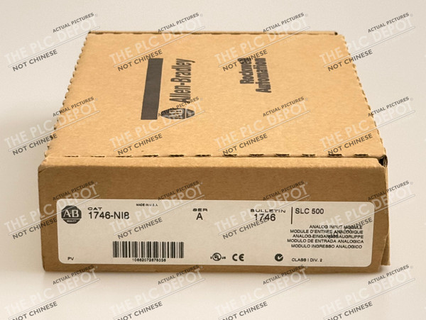 SEALED Allen Bradley 1746-NI8 SLC 500 [ REAL US SELLER NOT CHINA]