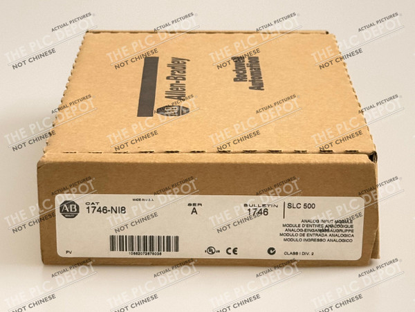 Allen Bradley 1746-NI8 SLC 500 8PT SEALED [ NOT CHINESE]