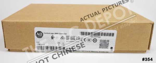 SEALED Allen Bradley 1756-L81E SERIES B ControlLogix [ Real US Seller NOT CHINA! ] #354