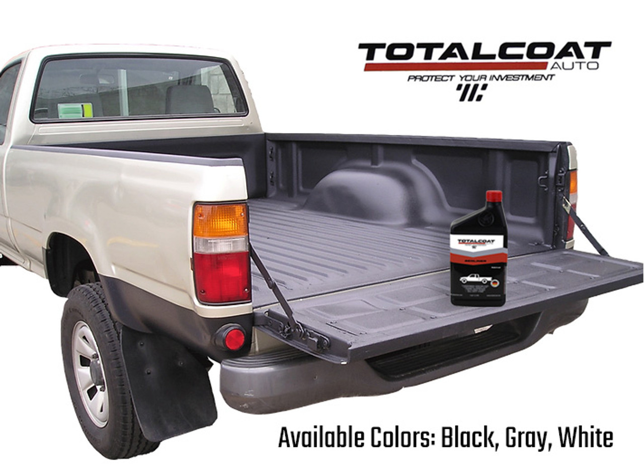 Gray Truck Bed Liner - Roll On or Spray In Bed Liner - Truck Bed Coating