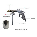 Undercoating Adjustable Spray Gun RA/1USASHORT