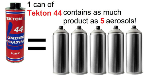 Tekton® 44 Black Undercoating