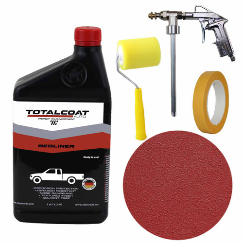 Total Coat® Red Truck Bedliner