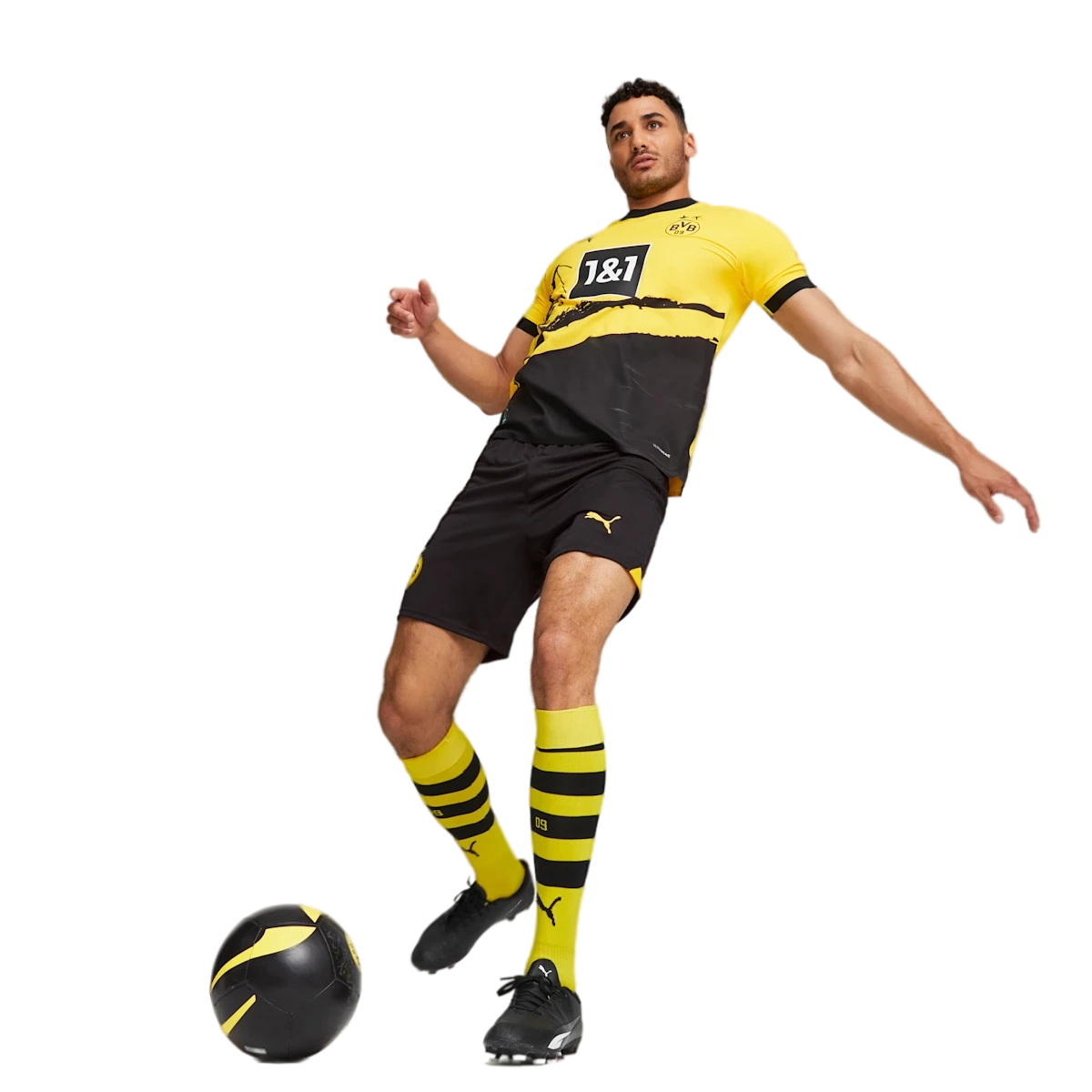 Borussia Dortmund 23/24 Authentic Men's Home Shirt