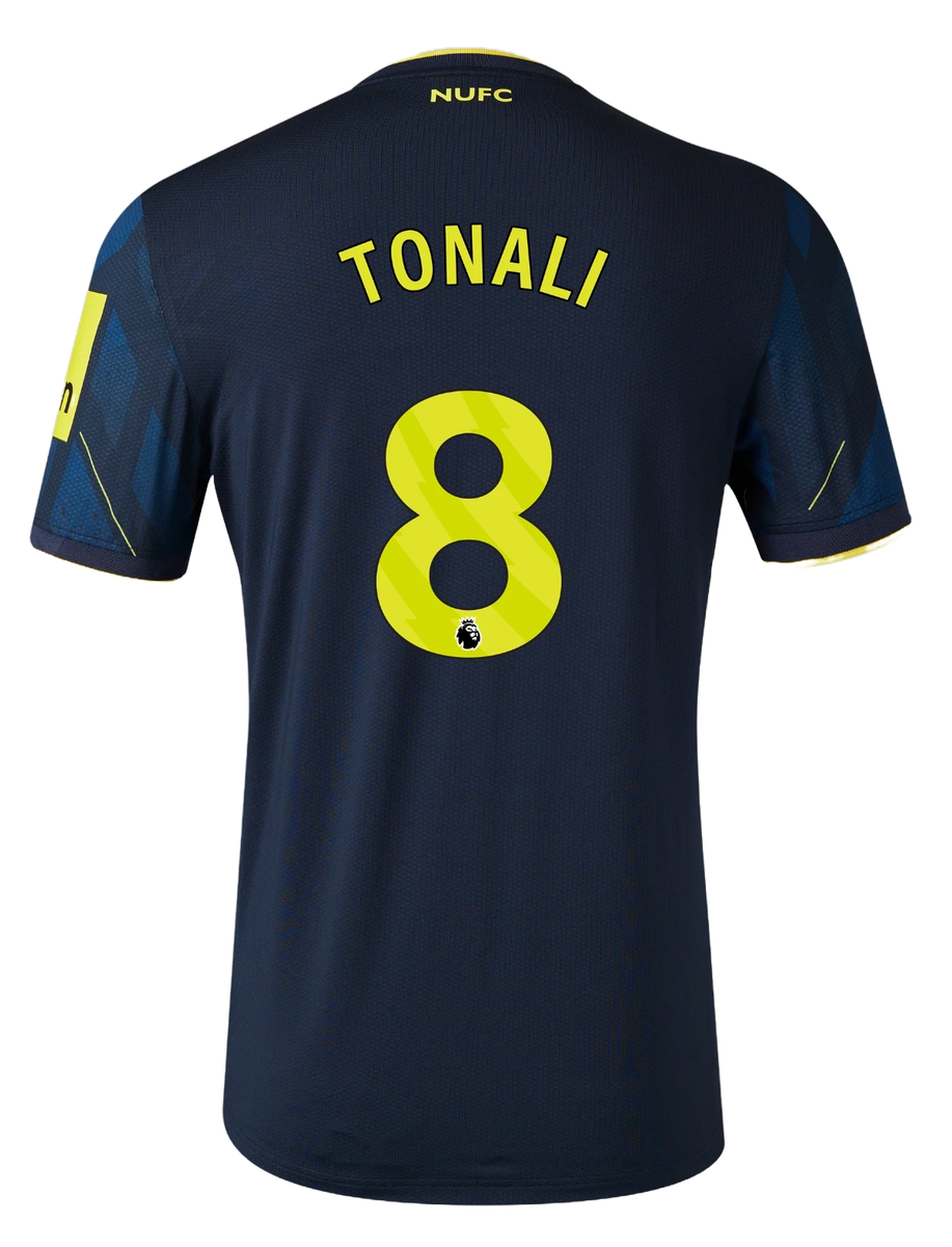 TONALI #8 Newcastle United 23/24 Authentic Men's Third Shirt - PL Font
