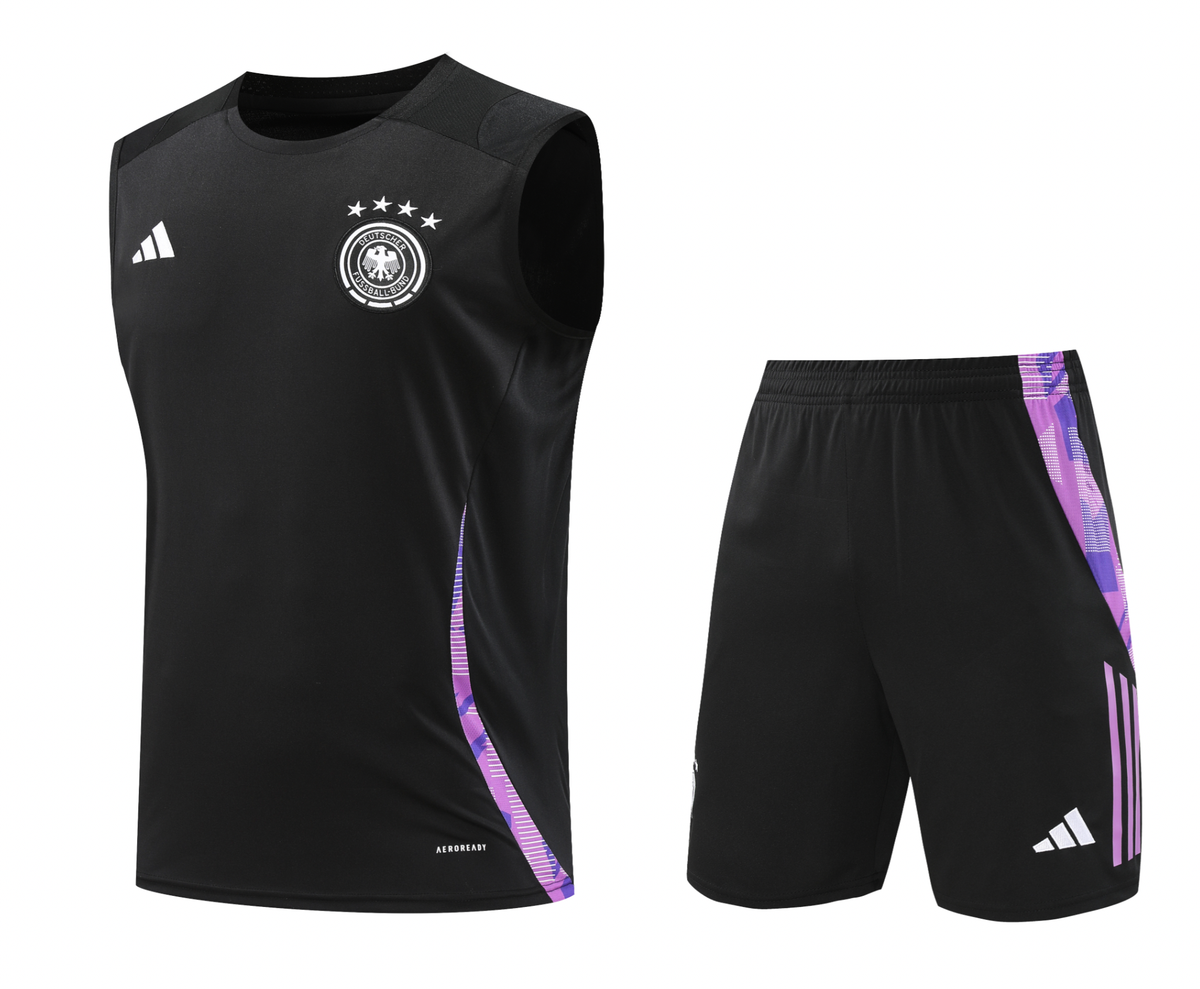 Germany 2024 Men's Black Training Tank Top
