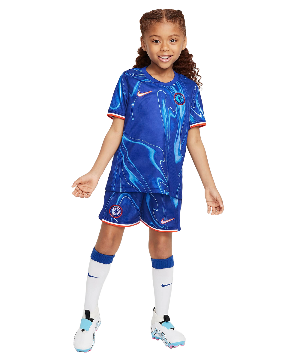 Chelsea 24/25 Kid's Home Shirt and Shorts