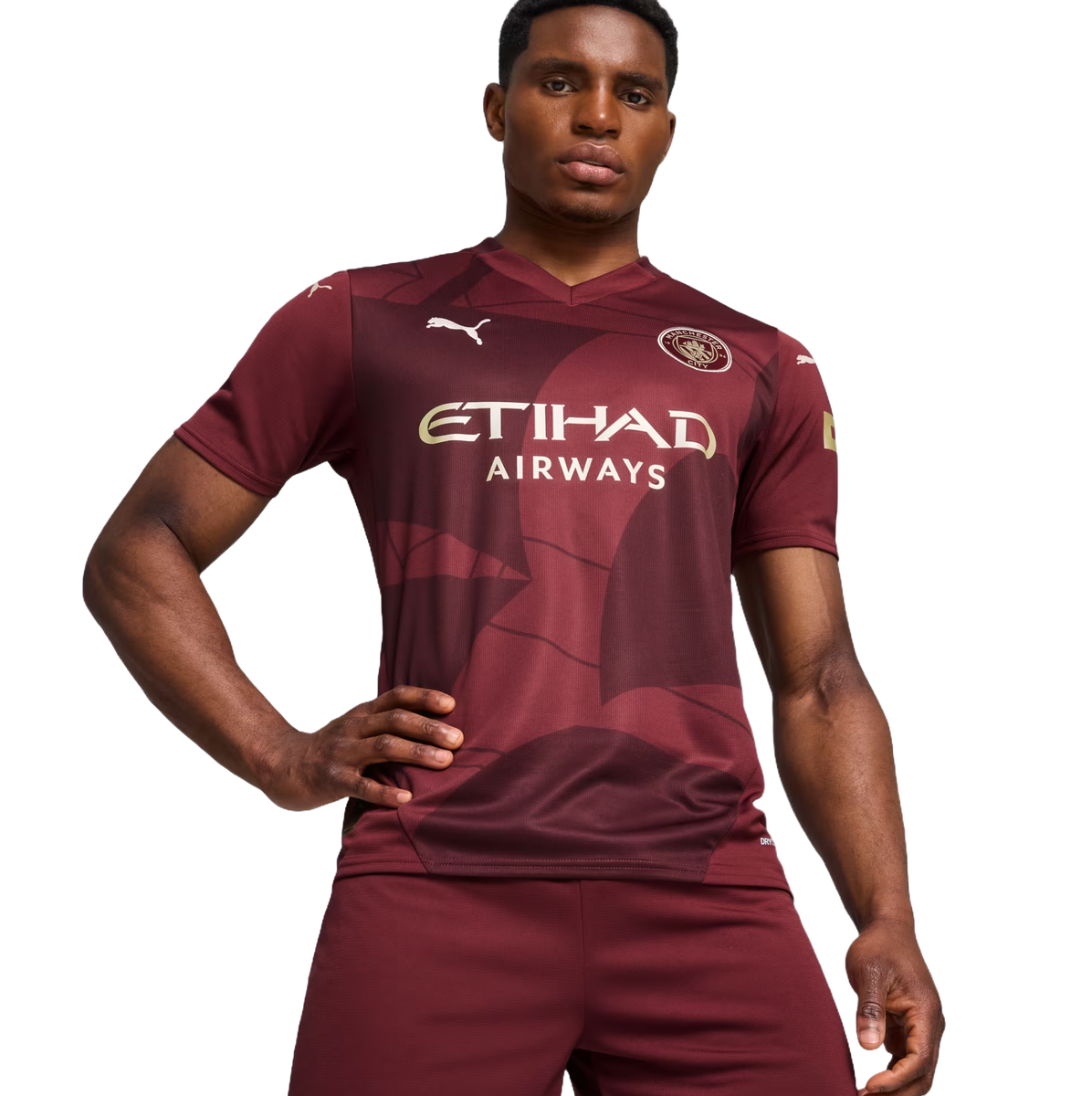 HAALAND #9 Manchester City 24/25 Stadium Men's Third Shirt - PL Font