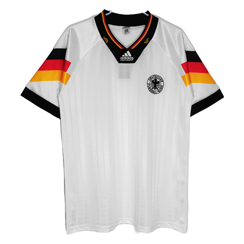 Germany 1992 Men's Home Retro Shirt