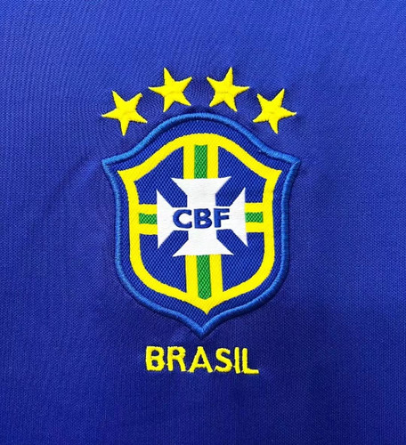 Brazil 1998 Men's Away Retro Shirt