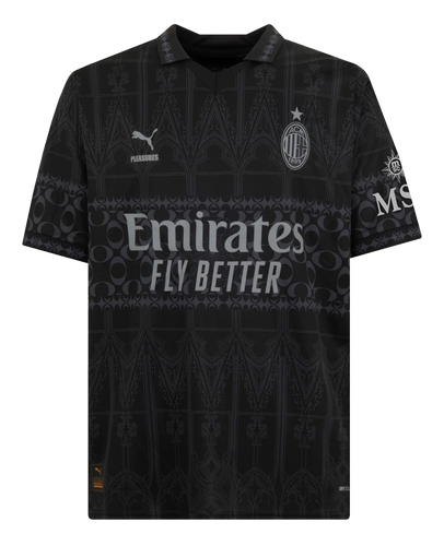 AC Milan X Pleasures 23/24 Stadium Men's Dark Shirt