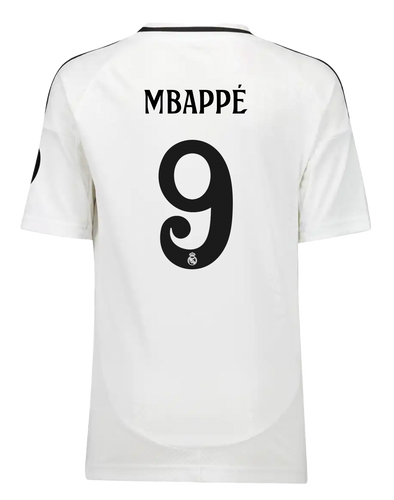 MBAPPÉ #9 Real Madrid 24/25 Kid's Home Shirt and Shorts