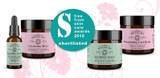 Shortlisted for 'FreeFrom' skincare awards