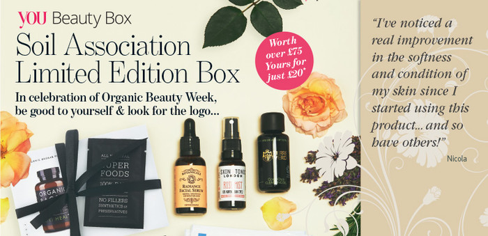 Limited edition 'Organic Beauty Box'