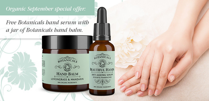 Free gift with purchase throughout 'Organic September'