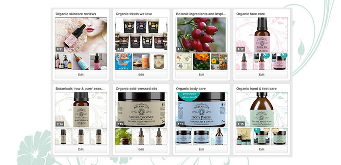 Botanicals on Pintrest