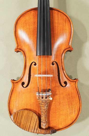 4/4 Gliga Gama Elite X Advanced Violin - Stradivari Pattern - Code D1787V - Master Sound - Limited Edition - Honey Finish