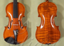 4/4 MAESTRO VASILE GLIGA Elite Violin - Manually Inlaid Double Purfling Celtic Flower Design - Code D0886V
