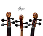 4/4 MAESTRO VASILE GLIGA Lion's Head Scroll Double Purfling One Piece Back Violin - Code D0265V