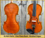 4/4 Fine Violin | MAESTRO VASILE GLIGA  - Braided Edges - One Piece Back - Code D1486V