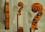 4/4 Gliga Gama Elite Extra Advanced Violin - Stradivari Pattern - Exceptional Sound - Code D1585V