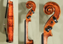 EXTREMELY RARE BIRDS EYE MAPLE VIOLIN - 4/4 MAESTRO VASILE GLIGA One Piece Back Violin - Code D1802V