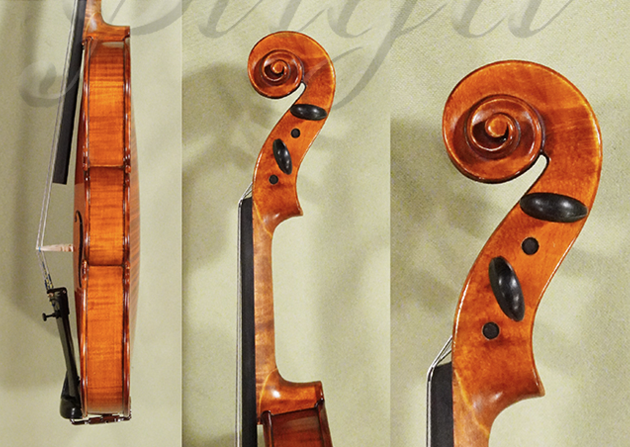 1/4 Gems 1 Elite Intermediate/Advanced Level Violin One Piece Back