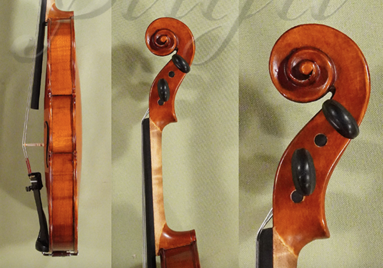 1/2 Gliga Gems 1 Elite Intermediate Advanced Student Violin - Code D1364V -  Gliga Violins Canada