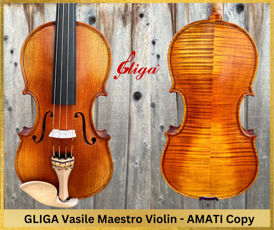 4/4 Professional Level Violin in Vancouver - Amati Design - Gliga