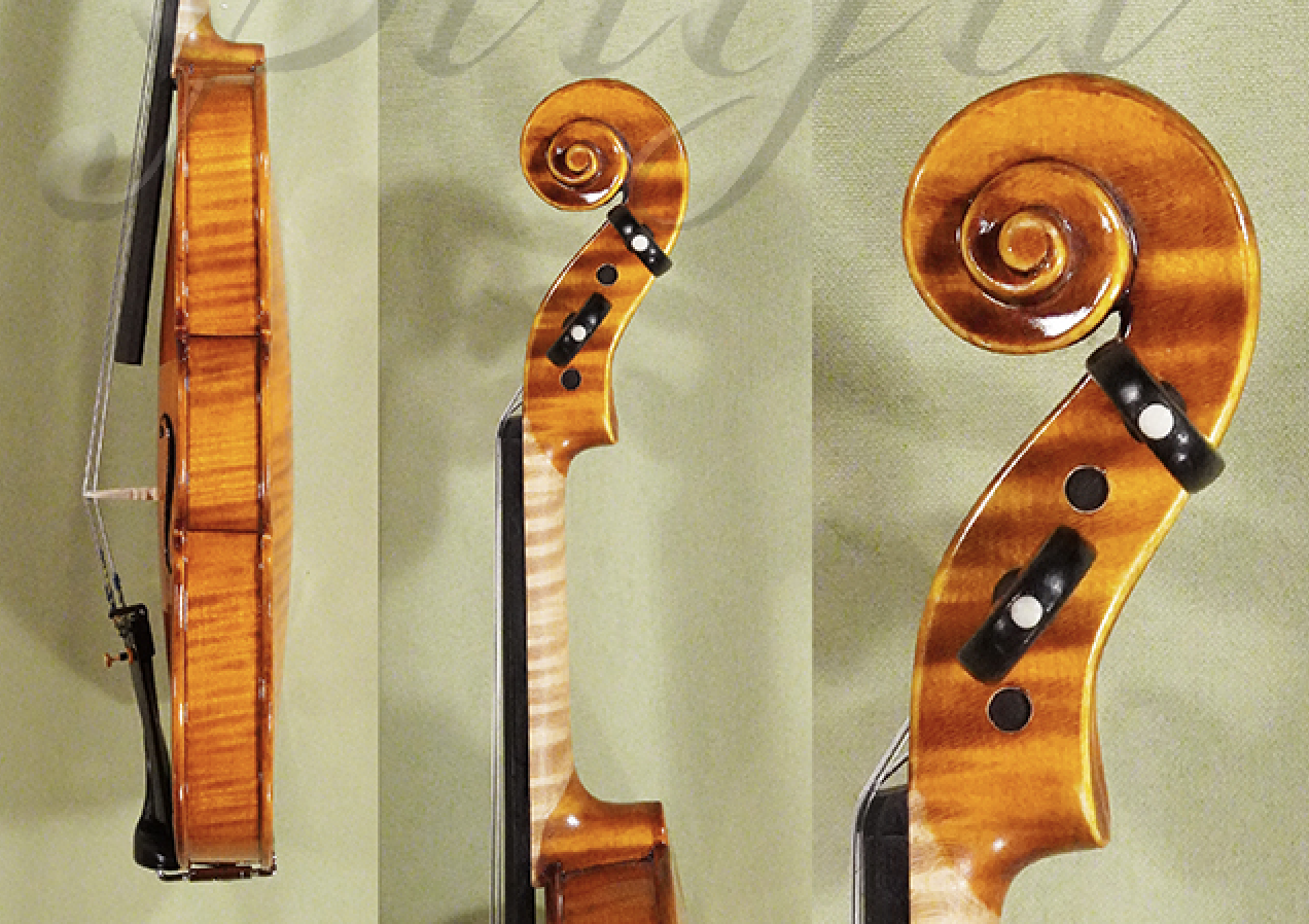 1/2 Advanced Level Gliga Gama Elite Violin - Handmade in Romania