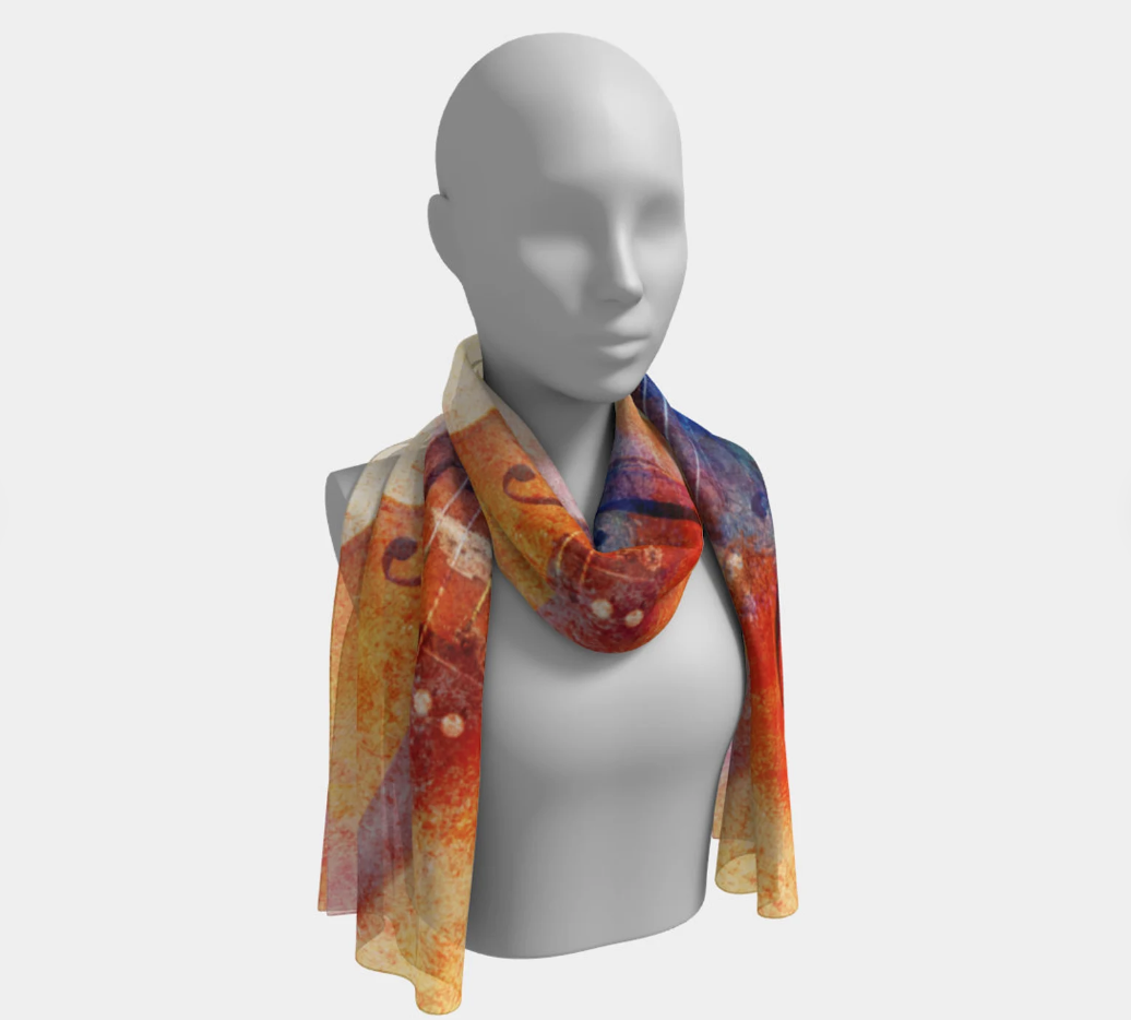 violin scarf gift for violin teachers