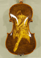 4/4 MAESTRO VASILE GLIGA 'BALLERINA' Pyrogravure One Piece Back Violin - Code B4552V