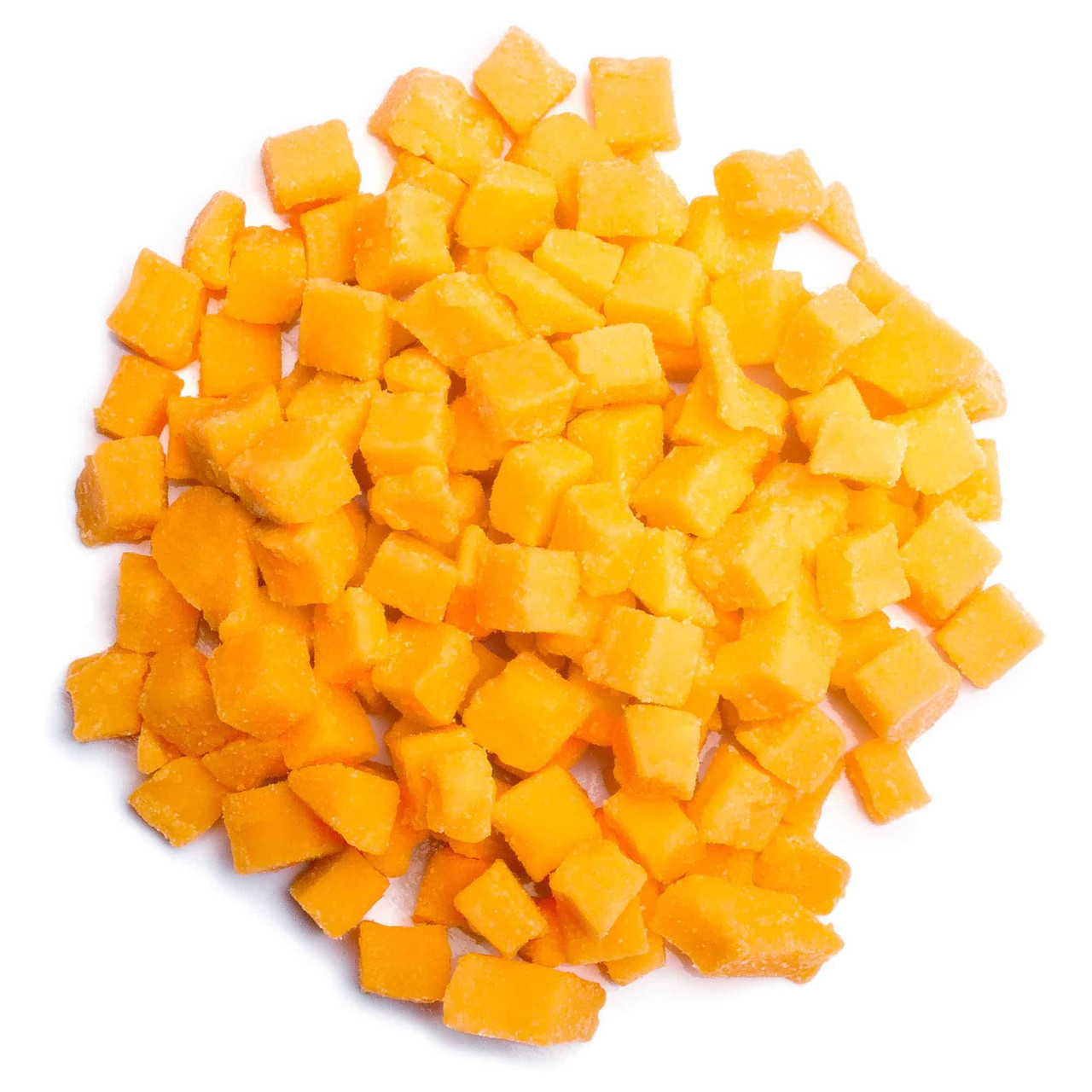 FOODLOGISTIK - cheese dicing, 10x10x10 mm cubes 