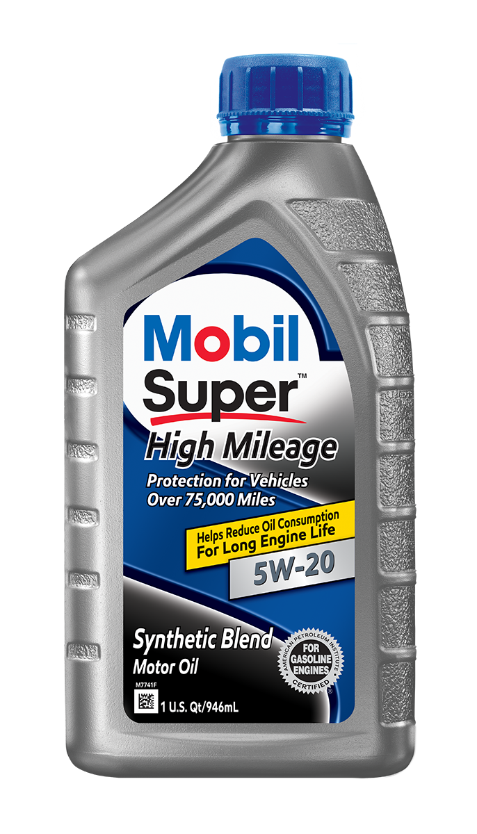 Mobil Super High Mileage 5W-20 Motor Oil - Lube-Tech