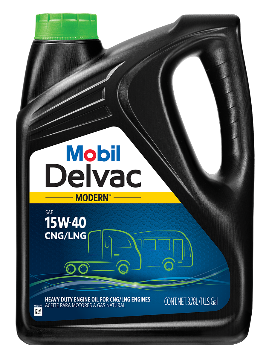 Mobil Delvac Modern 15W-40 CNG/LNG Engine Oil - Lube-Tech