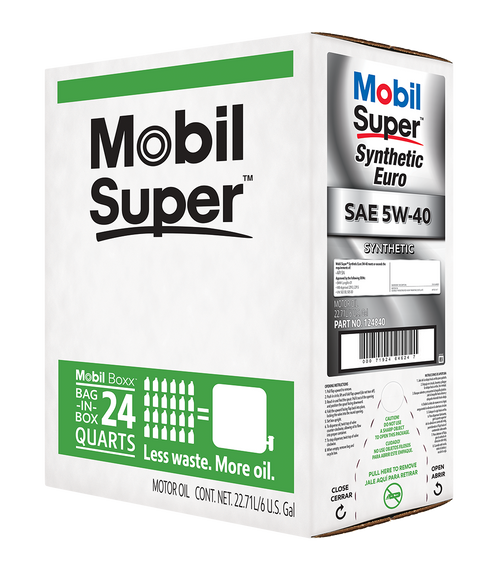 Mobil Super Synthetic Euro 5W-40 Motor Oil