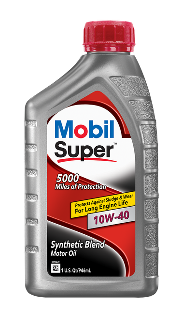 Mobil Super 10W-40 Motor Oil