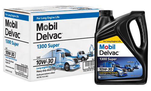 Mobil Delvac 1300 Super 10W-30 Engine Oil (Synthetic Blend)