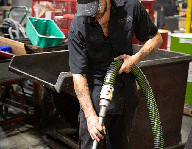 Working operating equipment