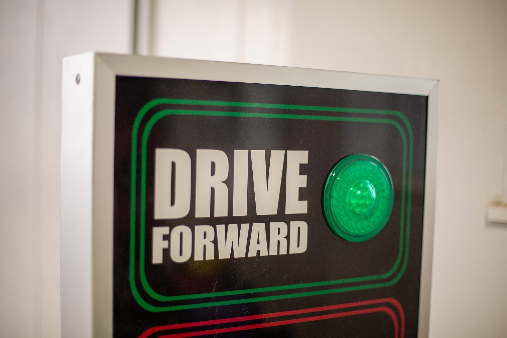 Drive forward sign