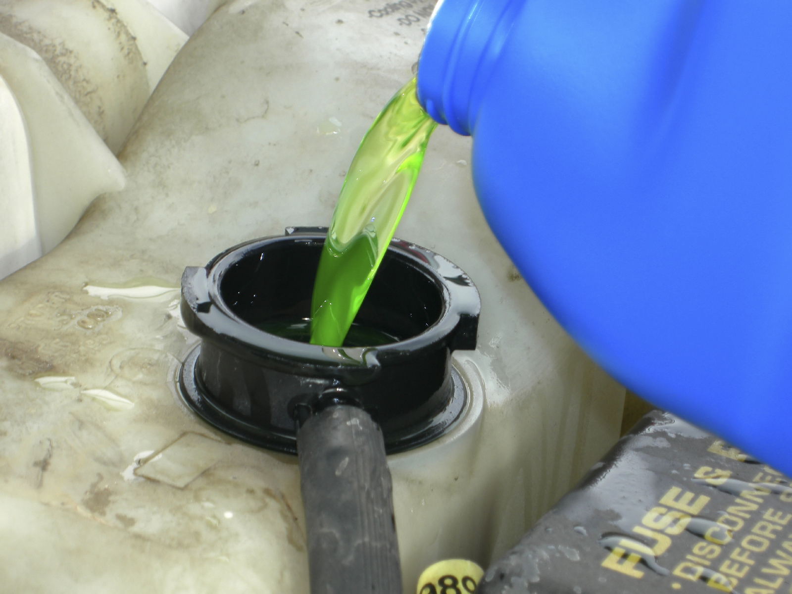 Adding coolant